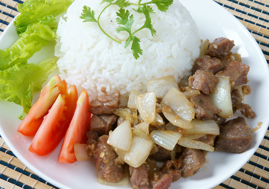 Vietnamese Food, Bo Luc Lac, Beef